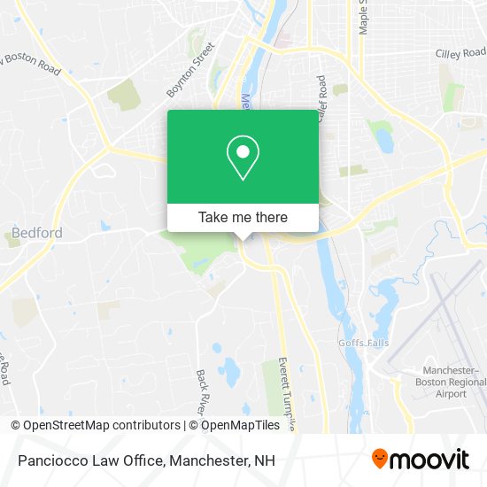 Panciocco Law Office map
