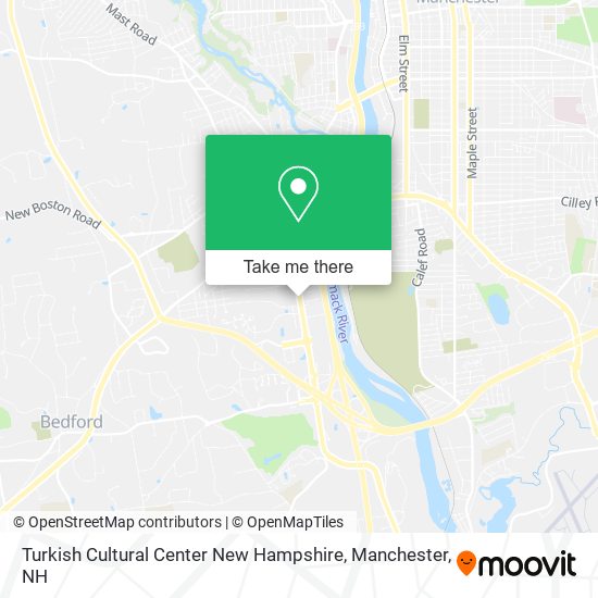 Mapa de Turkish Cultural Center New Hampshire
