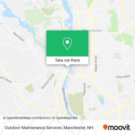 Outdoor Maintenance Services map