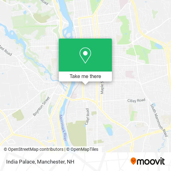 Mapa de India Palace