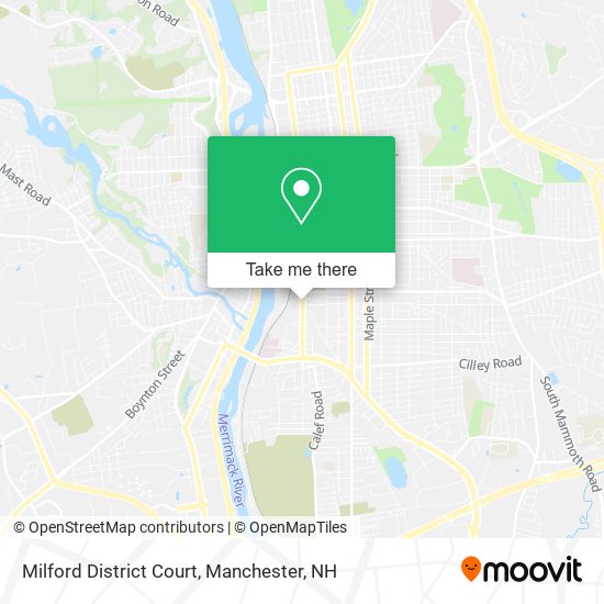 Milford District Court map