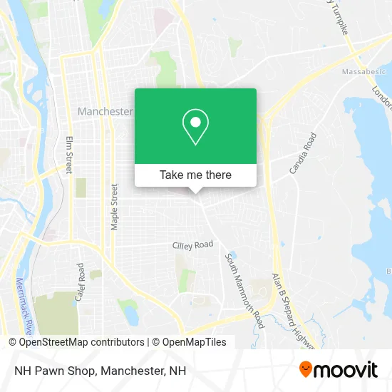 NH Pawn Shop map