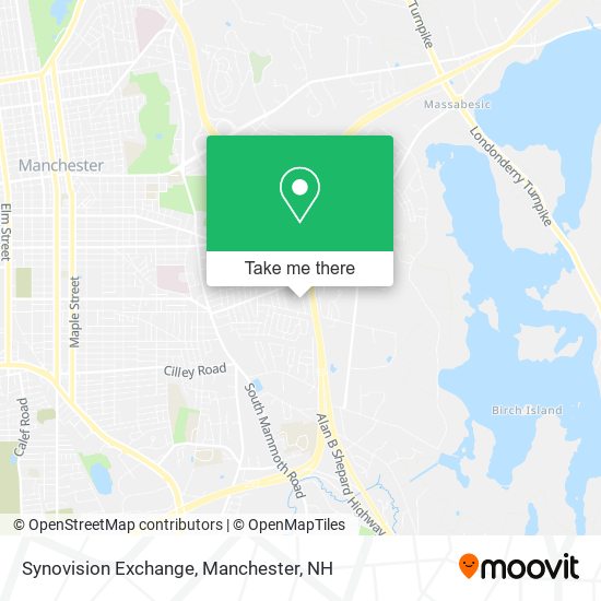 Synovision Exchange map