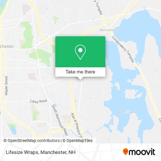 Mapa de Lifesize Wraps