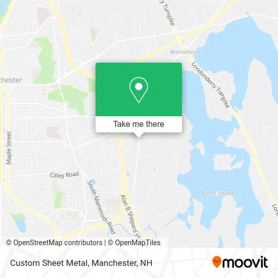 Custom Sheet Metal map