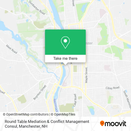 Mapa de Round Table Mediation & Conflict Management Consul