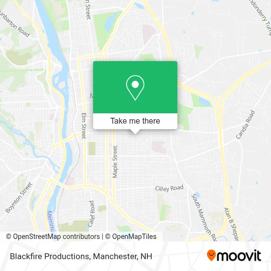 Blackfire Productions map