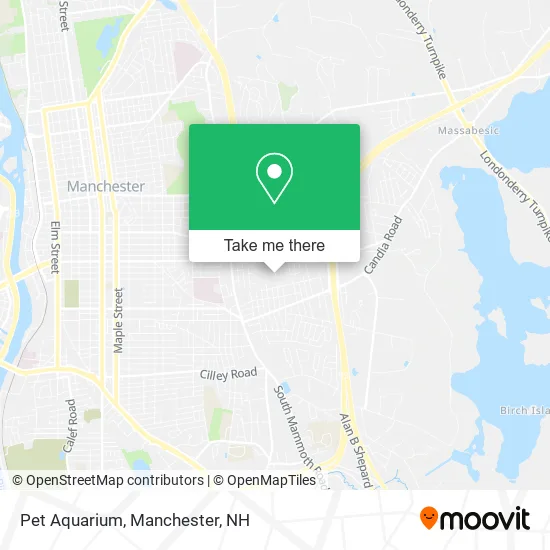 Mapa de Pet Aquarium