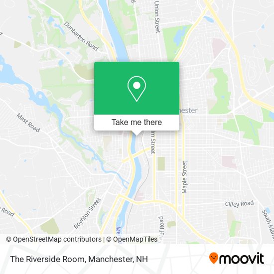 Mapa de The Riverside Room