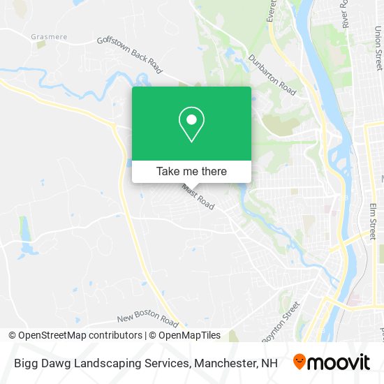 Bigg Dawg Landscaping Services map