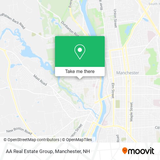 AA Real Estate Group map