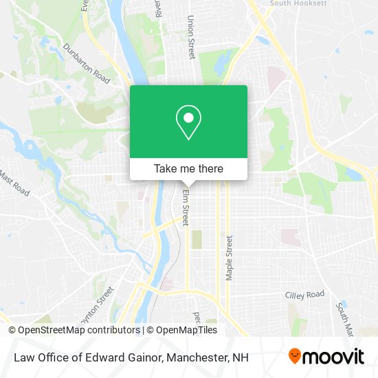 Law Office of Edward Gainor map