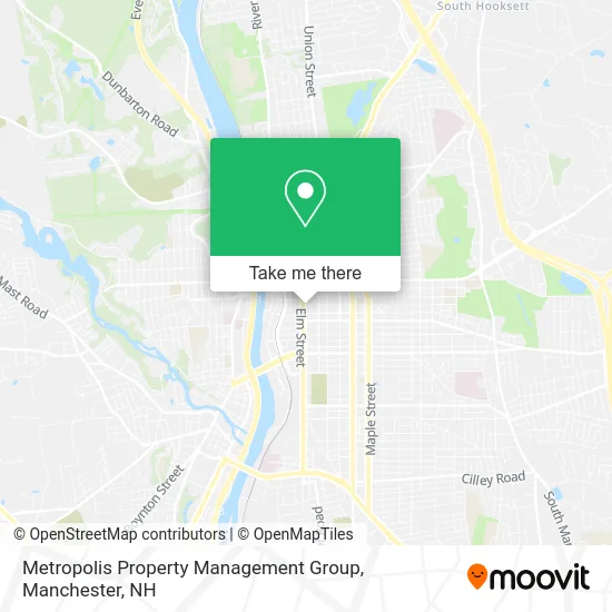 Metropolis Property Management Group map