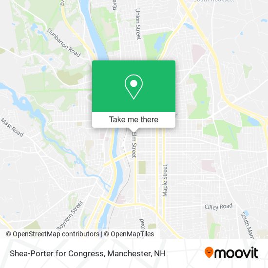 Shea-Porter for Congress map