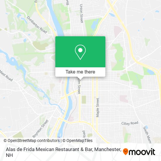 Mapa de Alas de Frida Mexican Restaurant & Bar