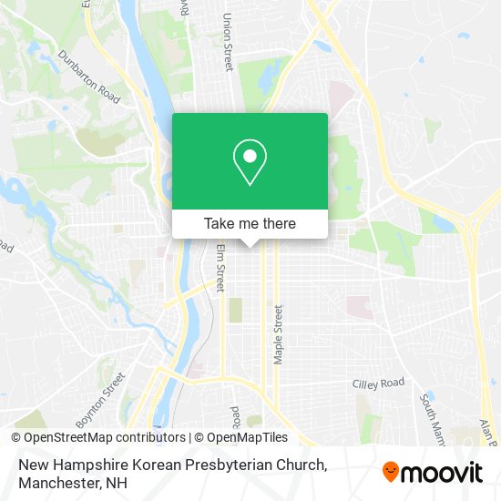 New Hampshire Korean Presbyterian Church map