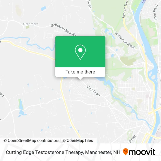 Cutting Edge Testosterone Therapy map