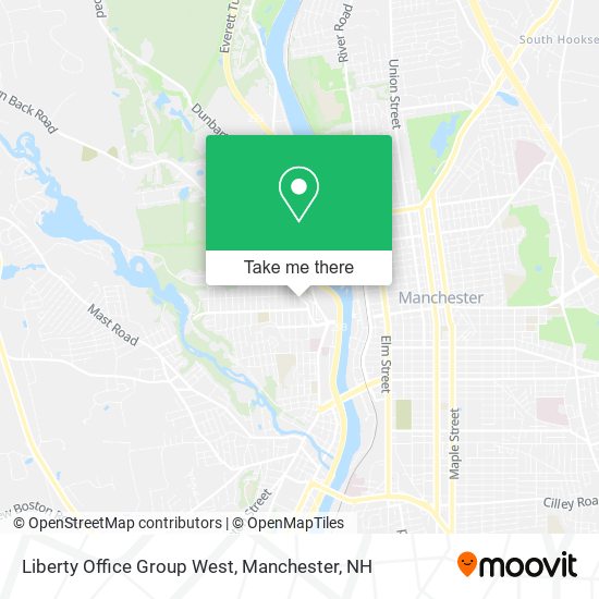 Liberty Office Group West map