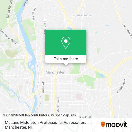 McLane Middleton Professional Association map