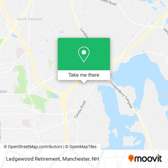 Ledgewood Retirement map