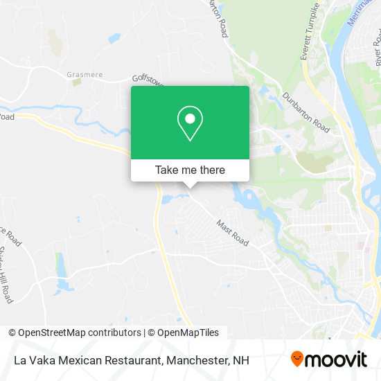 La Vaka Mexican Restaurant map