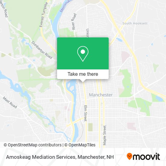 Amoskeag Mediation Services map