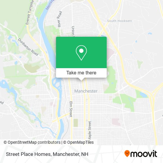 Mapa de Street Place Homes