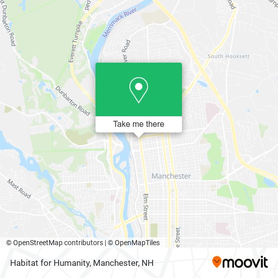 Habitat for Humanity map