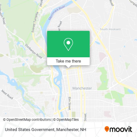 Mapa de United States Government
