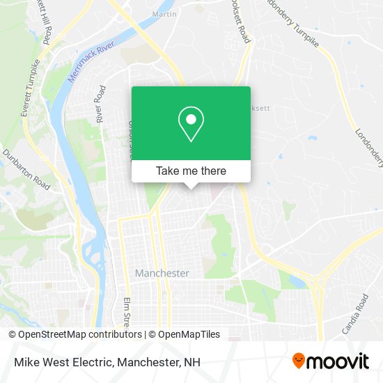 Mapa de Mike West Electric