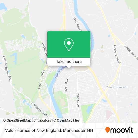 Value Homes of New England map