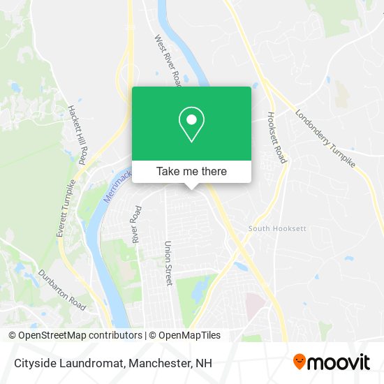 Cityside Laundromat map