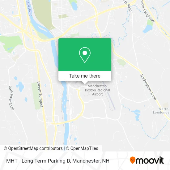 MHT - Long Term Parking D map