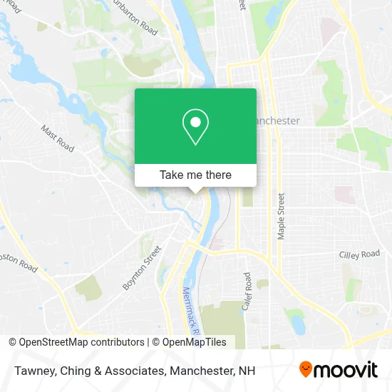 Tawney, Ching & Associates map