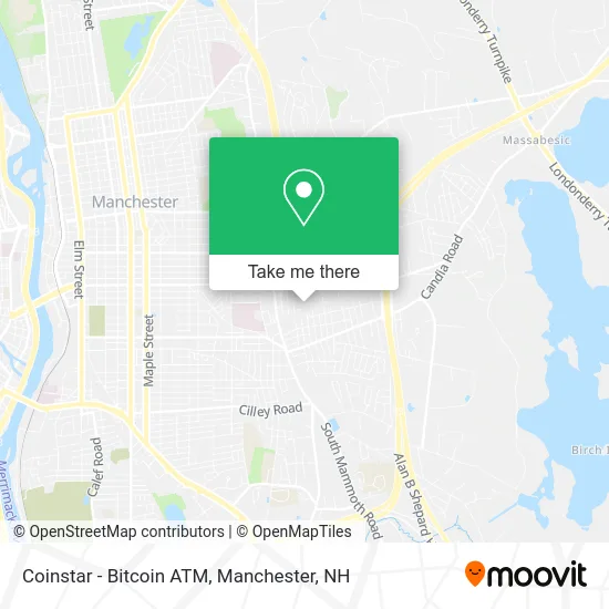 Coinstar - Bitcoin ATM map