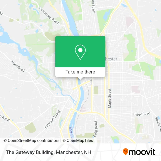 The Gateway Building map