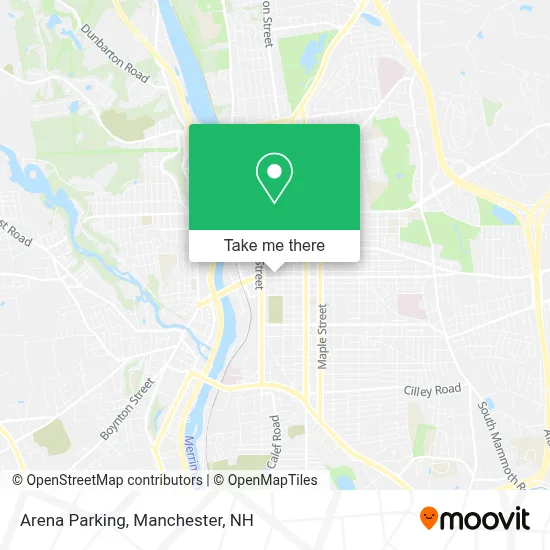 Arena Parking map