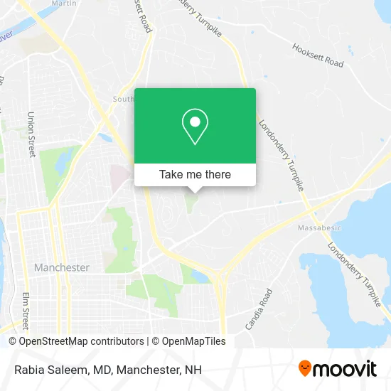 Rabia Saleem, MD map