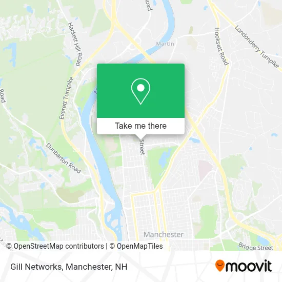 Gill Networks map