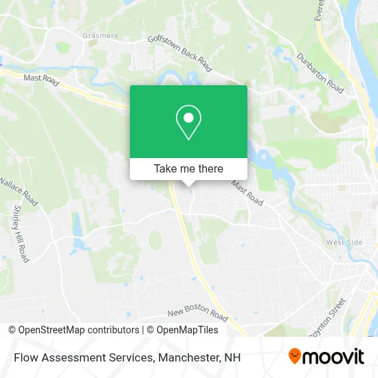 Flow Assessment Services map