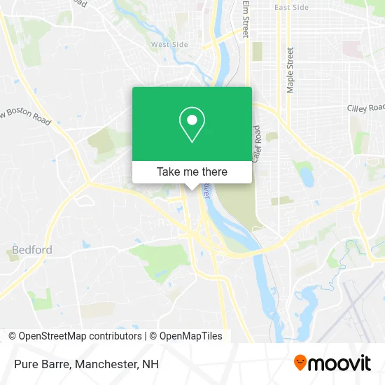 Pure Barre map