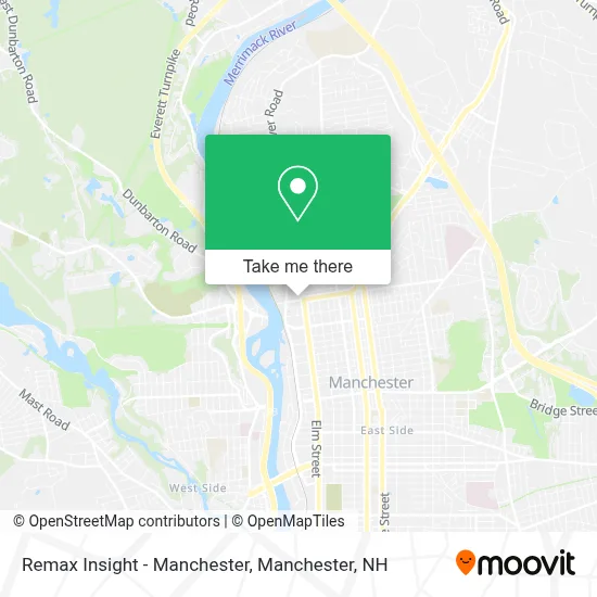 Remax Insight - Manchester map