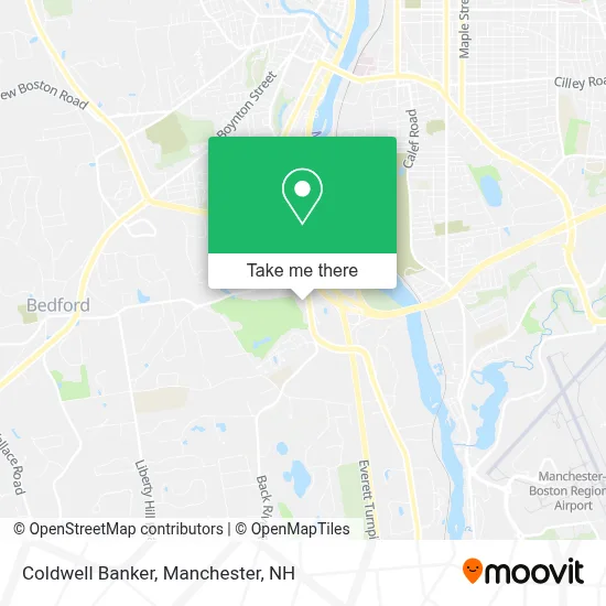 Coldwell Banker map