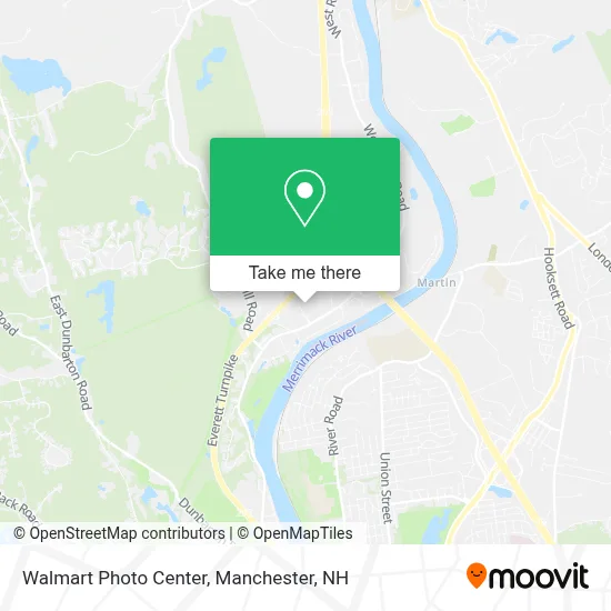 Walmart Photo Center map