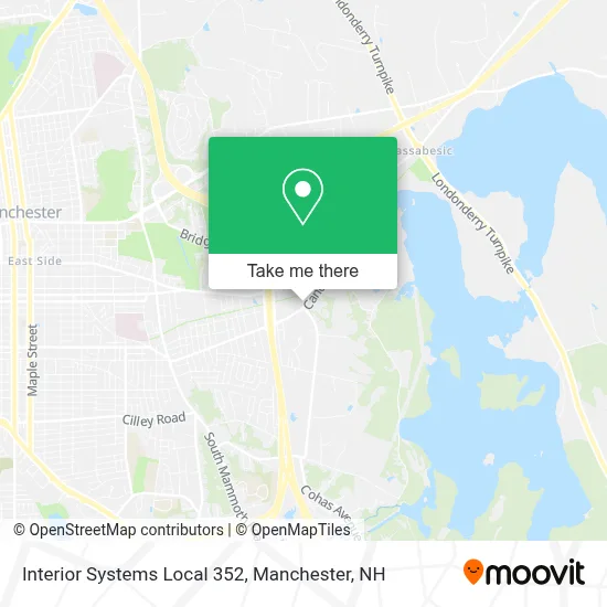 Interior Systems Local 352 map