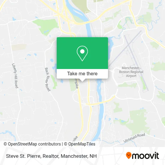 Steve St. Pierre, Realtor map