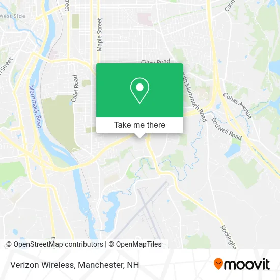 Verizon Wireless map
