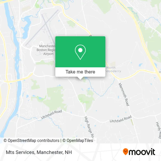 Mts Services map