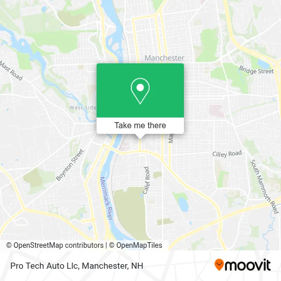 Pro Tech Auto Llc map