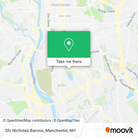 Sfc Nicholas Barone map
